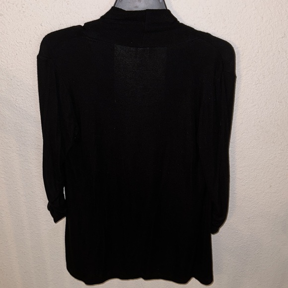 MOD LUSIVE BLACK CARDIGAN - Picture 2 of 5
